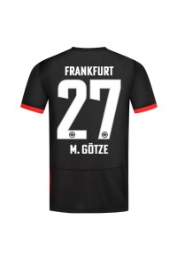 Fotbalové Dres Eintracht Frankfurt Mario Gotze #27 Venkovní Oblečení 2024-25 Krátký Rukáv